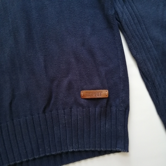 Esprit Navy Sweater Medium - Picture 5 of 11